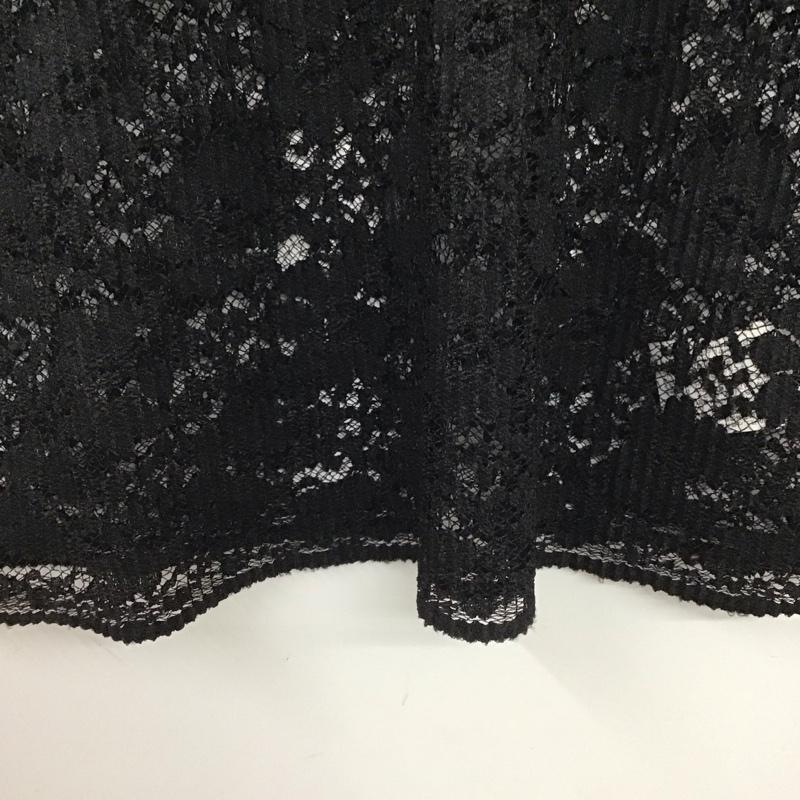 ロペピクニック ROPE PICNIC カットソー 半袖 38 無地 黒 / ブラック / レディース USED 古着 中古 10136662