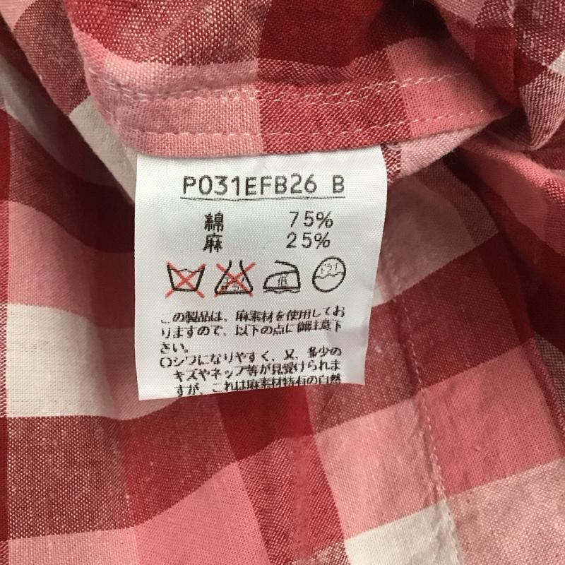 カールヘルム KARLHELMUT シャツ、ブラウス 半袖 半袖シャツ カラーシャツ 半袖カットソー チェックシャツ チェック 白 / ホワイト / X 赤 / レッド / メンズ USED 古着 中古 10124489