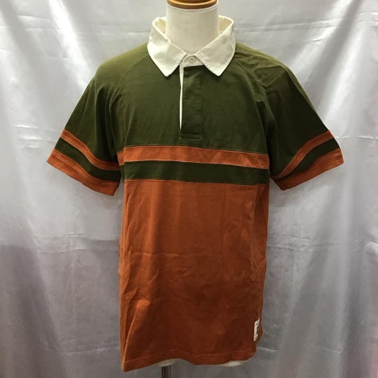 エディーバウアー Eddie Bauer ポロシャツ 半袖 半袖ポロシャツ カラーシャツ 半袖カットソー L ボーダー柄 マルチカラー / マルチカラー /  メンズ USED 古着 中古 10113227