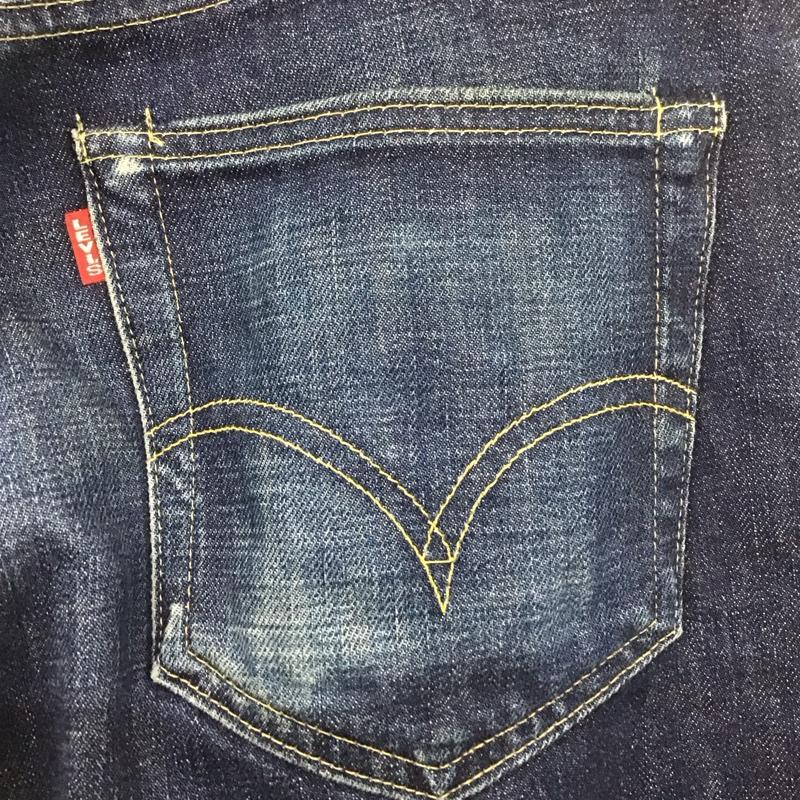 リーバイストラウスアンドコー Levi Strauss & co. パンツ デニム、ジーンズ 98年 日本製 702 デニムパンツ ストレートパンツ 34 無地 インディゴ / インディゴ /  メンズ USED 古着 中古 10124649