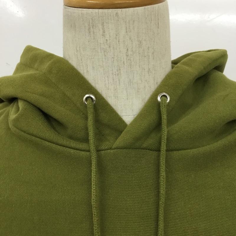 エクストララージ XLARGE パーカー 長袖 長袖パーカー フード付きパーカー プリントスウェット トレーナー L ロゴ、文字 緑 / グリーン / メンズ USED 古着 中古 10110065