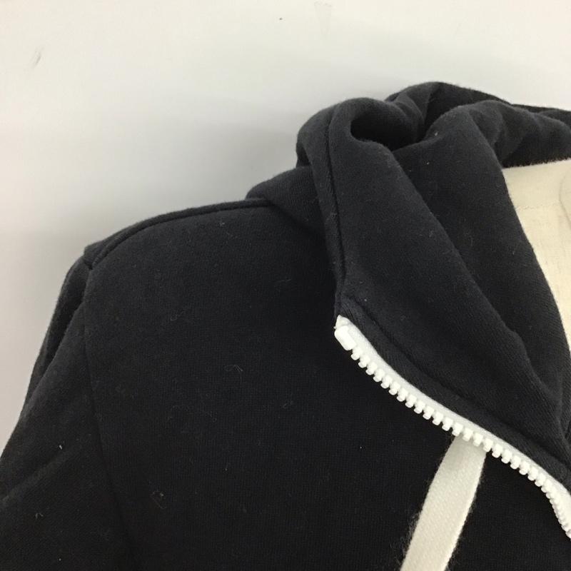 ザノースフェイス THE NORTH FACE パーカー 長袖 nt62130 リアビューフルジップフーディー スウェットパーカー S ロゴ、文字 黒 / ブラック /  メンズ USED 古着 中古 10125610