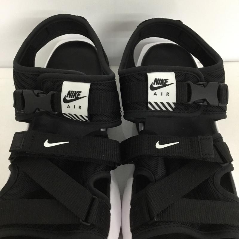 ナイキ NIKE サンダル サンダル FD5982-002 W AIRMAX SOL SANDAL 28cm 28.0cm ロゴ、文字 黒 / ブラック / X 白 / ホワイト / メンズ USED 古着 中古 10128627