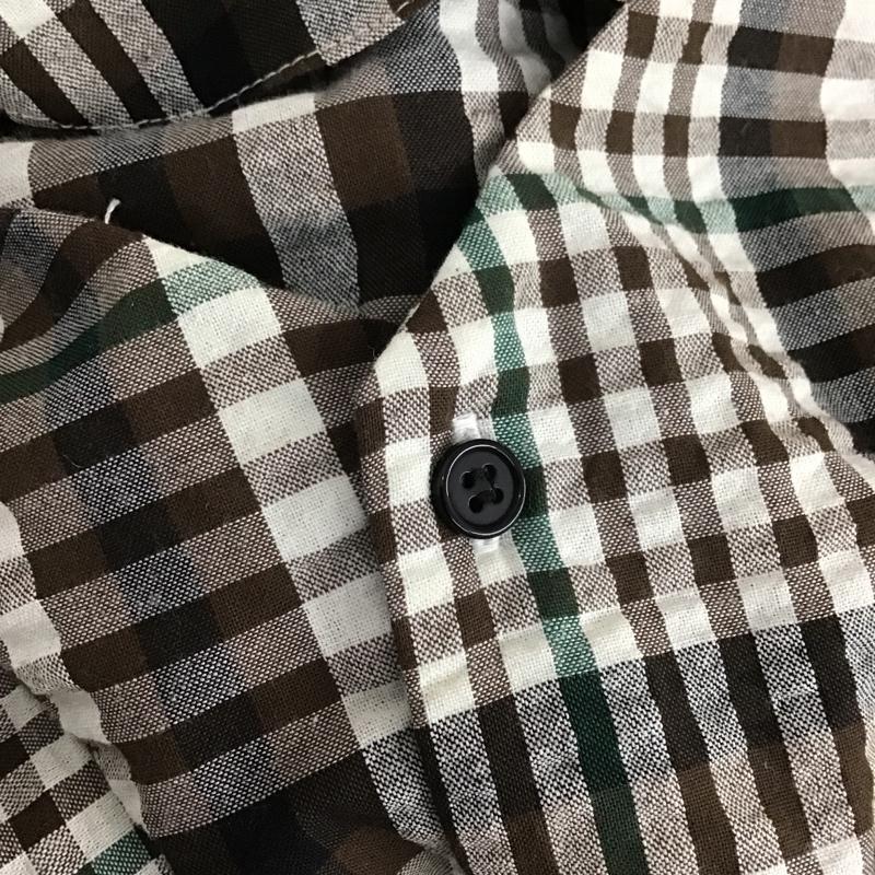 マウジー MOUSSY シャツ、ブラウス 長袖 010css30-0510 CHECKPUFFSLEEVEBLOUSE 長袖シャツ 前開シャツ ノーカラーシャツ FREE チェック マルチカラー / マルチカラー / レディース USED 古着 中古 10105849