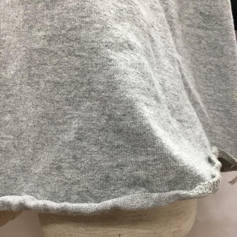 ナッカード KNACKERED カットソー 長袖 長袖カットソー クルーネックカットソー ロングスリーブカットソー プリントTシャツ XL プリント 黒 / ブラック / X 灰 / グレー /  メンズ USED 古着 中古 10108934