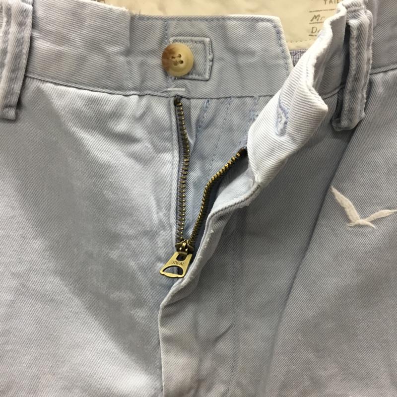ラルフローレン RALPHLAUREN パンツ ショートパンツ ショートパンツ ハーフパンツ カジュアルパンツ 36 総柄 水色 / ライトブルー /  メンズ USED 古着 中古 10122905