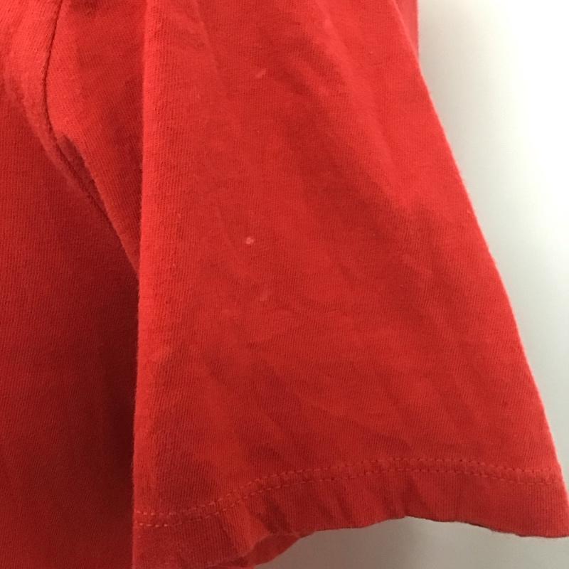 ナイキ NIKE Tシャツ 半袖 半袖カットソー プリントTシャツ クルーネックカットソー S プリント 赤 / レッド / メンズ USED 古着 中古 10107256