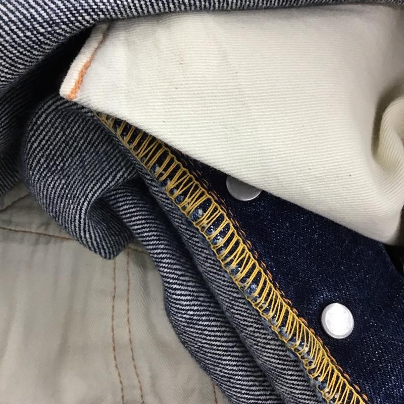 エヴィス EVISU パンツ デニム、ジーンズ 日本製 プリント 青 / ブルー / メンズ USED 古着 中古 10133758