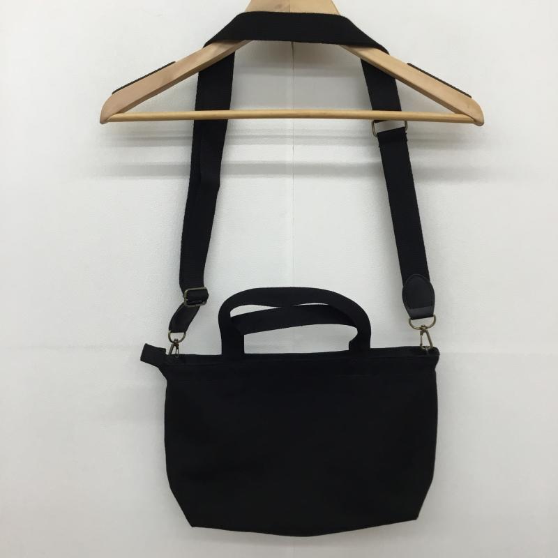 アニエス・ベー agnes b. ショルダーバッグ ショルダーバッグ ロゴ、文字 黒 / ブラック / レディース USED 古着 中古 10135128
