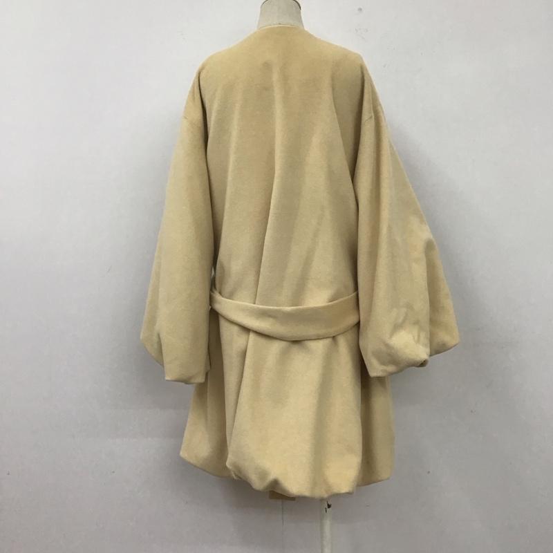 ミュゲ muguet コート コート一般 無地 ベージュ / ベージュ / レディース USED 古着 中古 10107341