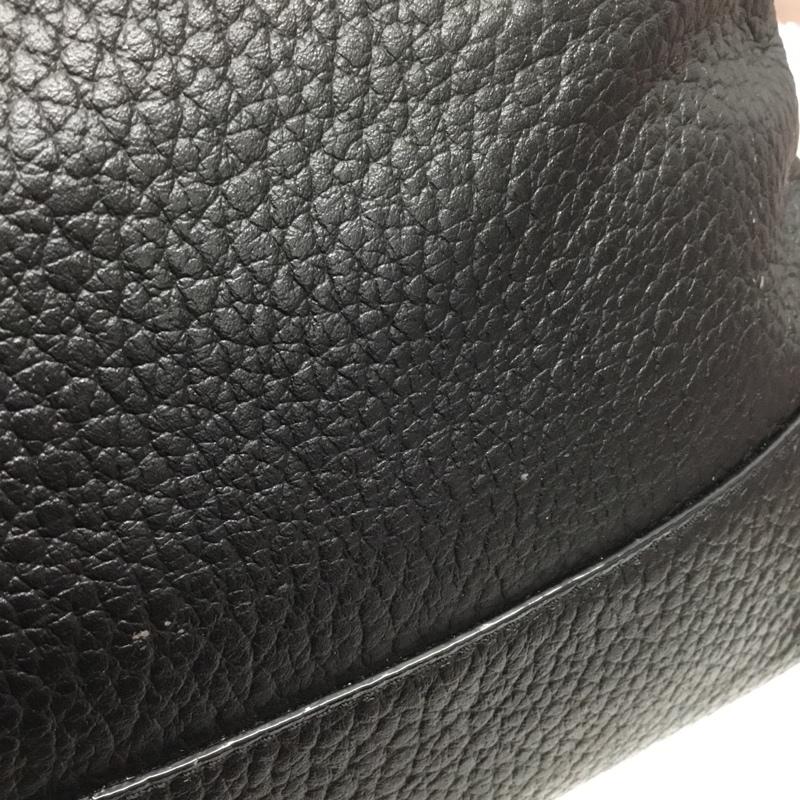 ケイトスペード Kate Spade ハンドバッグ ハンドバッグ レザー ロゴ、文字 黒 / ブラック / レディース USED 古着 中古 10113759