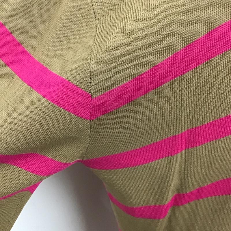 ザラ ZARA カットソー 長袖 M ボーダー柄 マルチカラー / マルチカラー / レディース USED 古着 中古 10124889