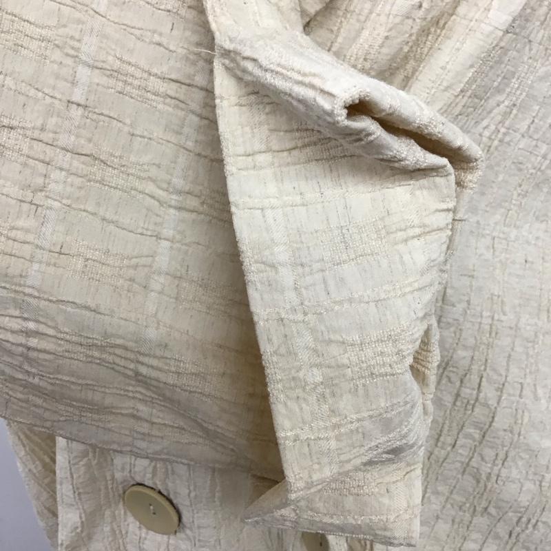 ザラ ZARA ジャケット、上着 ジャケット、ブレザー 1165 320 712 L 無地 アイボリー / アイボリー / レディース USED 古着 中古 10122033