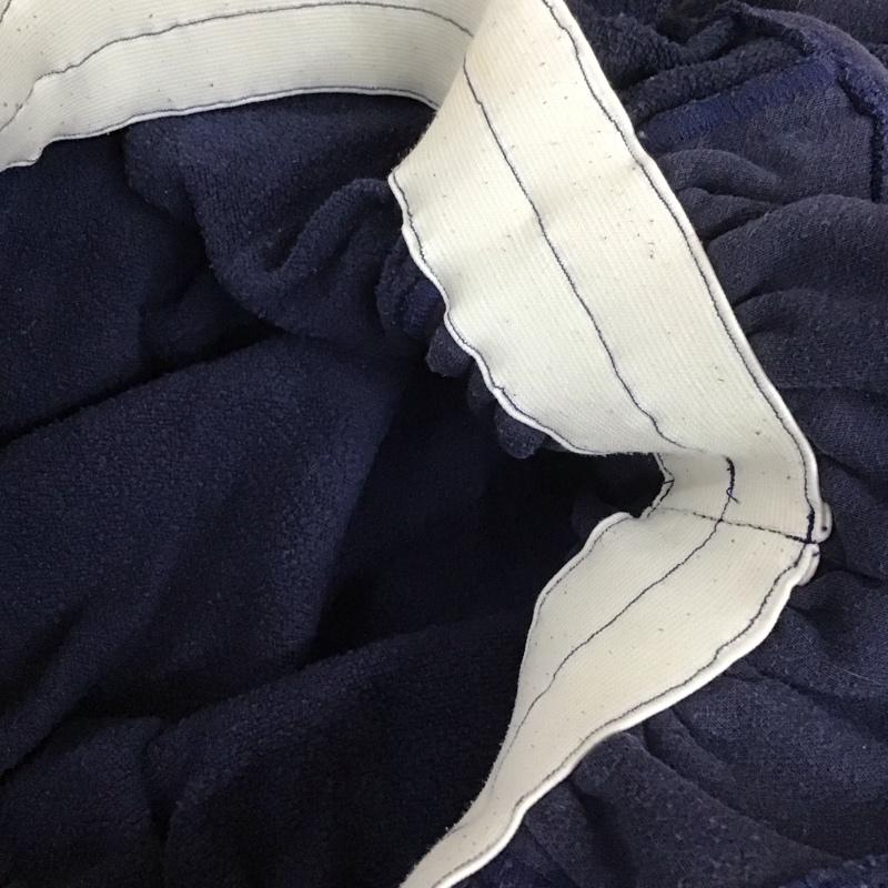 ナイキ NIKE トレーナー 長袖 リメイク スウェット XL ロゴ、文字 紺 / ネイビー / レディース USED 古着 中古 10113663