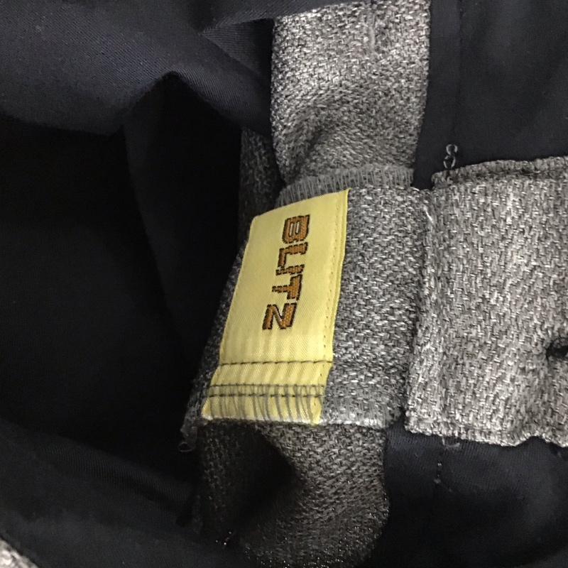 ウィアード WEIRDO パンツ スラックス スラックスパンツ ワイドパンツ カジュアルパンツ 34 無地 灰 / グレー / メンズ USED 古着 中古 10130504