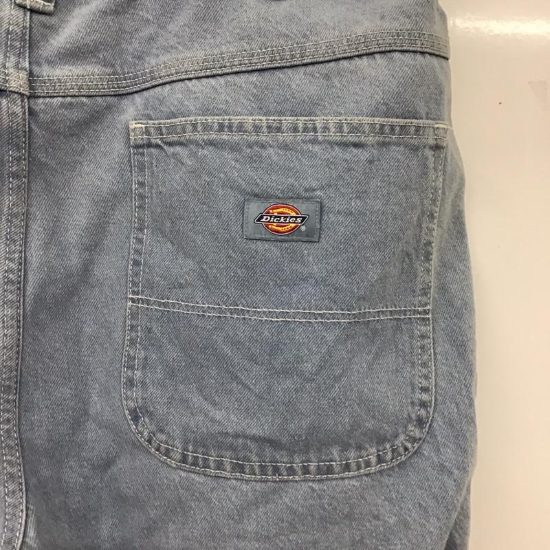 ディッキーズ Dickies パンツ デニム、ジーンズ デニムパンツ ワイドパンツ カジュアルパンツ 36 無地 インディゴ / インディゴ /  メンズ USED 古着 中古 10124927