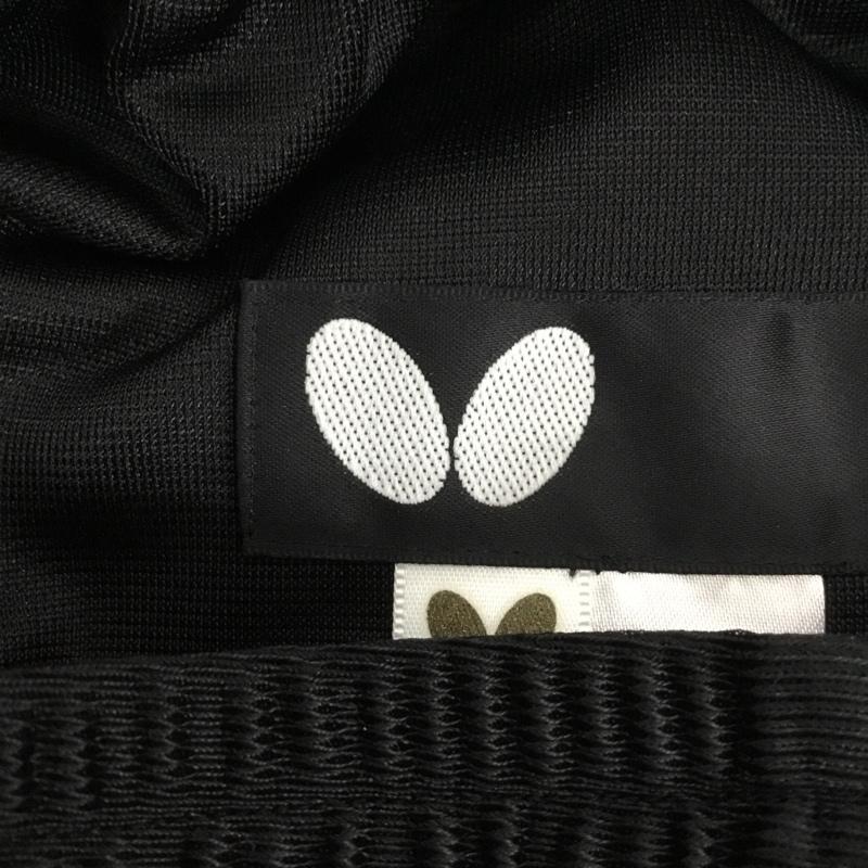 バタフライ BUTTERFLY パンツ ショートパンツ 51770-278 Voパンツ 卓球ウェア スポーツウェア タグ付き ワンポイント 黒 / ブラック / X 銀 / シルバー / メンズ USED 古着 中古 10135694