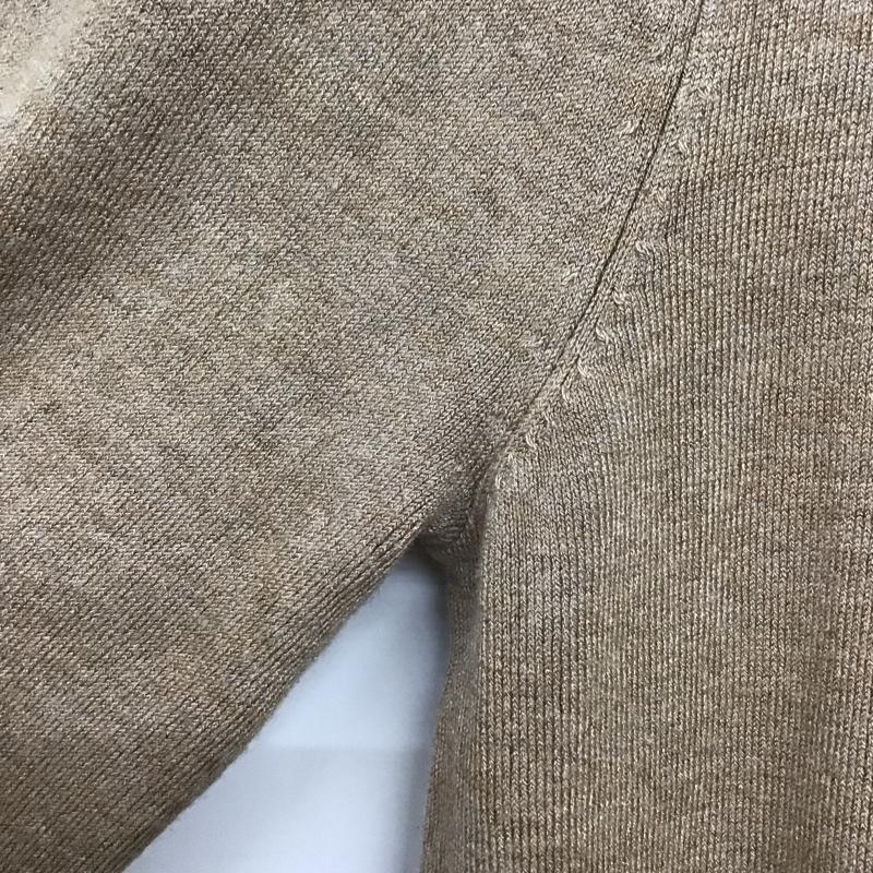 ザラ ZARA カーディガン 長袖 S 無地 茶 / ブラウン / レディース USED 古着 中古 10139393
