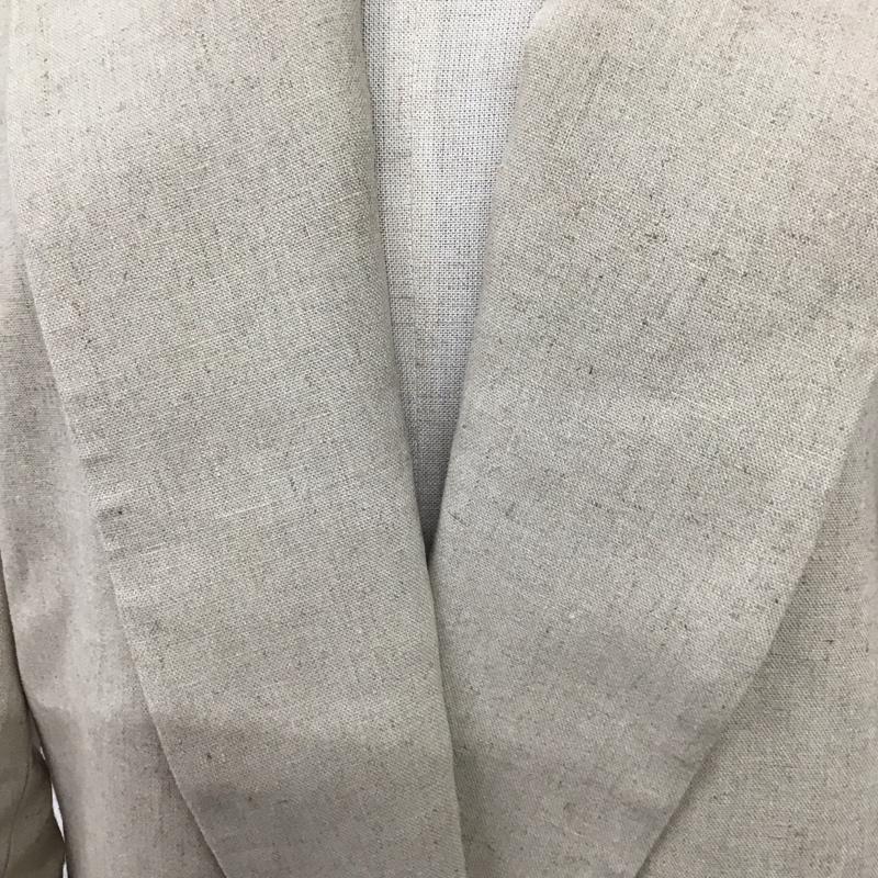 ザラ ZARA ジャケット、上着 ジャケット、ブレザー カジュアルジャケット ロングジャケット カラージャケット S 無地 ベージュ / ベージュ / レディース USED 古着 中古 10123812