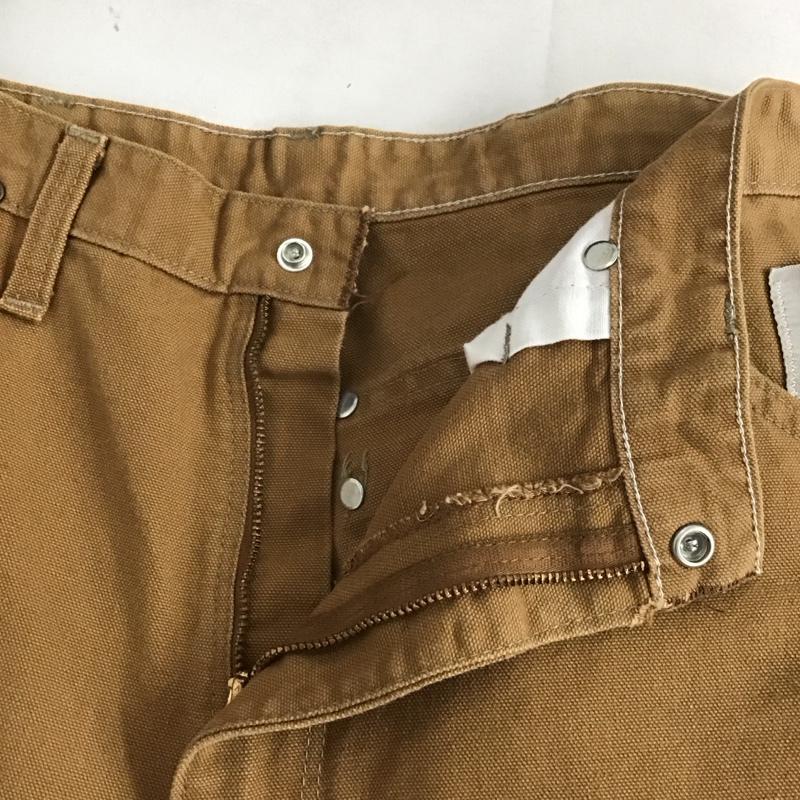 カーハート Carhartt パンツ ワークパンツ、ペインターパンツ ワークパンツ ワイドパンツ 70s ダブルニーハンティング 32インチ 無地 ベージュ / ベージュ / メンズ USED 古着 中古 10138721