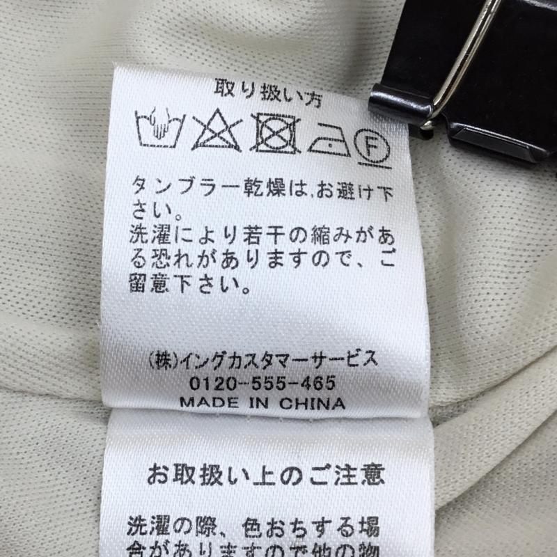 イング INGNI ワンピース ロングスカート M 花柄 白 / ホワイト / X 茶 / ブラウン / レディース USED 古着 中古 10129976