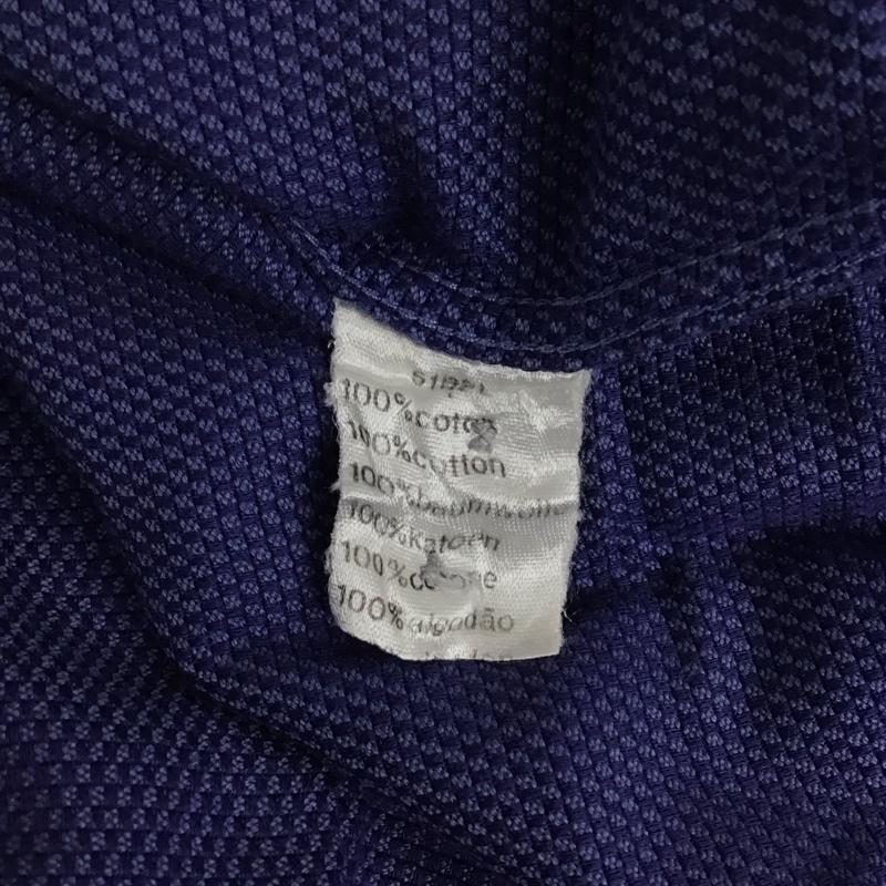 ラコステ LACOSTE シャツ、ブラウス 長袖 長袖シャツ 総柄シャツ カラーシャツ ロゴ、文字 青 / ブルー / メンズ USED 古着 中古 10131454