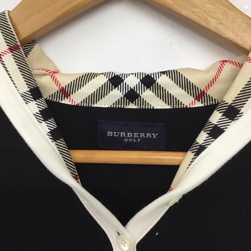 バーバリーゴルフ BURBERRY GOLF カットソー 長袖 L 無地 黒 / ブラック / レディース USED 古着 中古 10133403