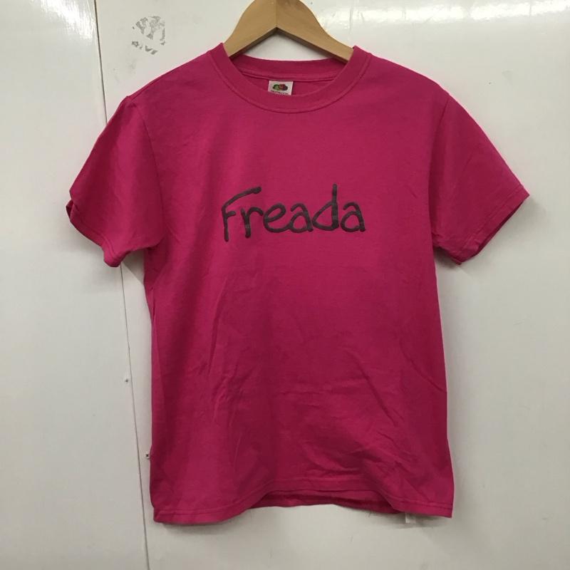 フリーダ Freada Tシャツ 半袖 Fruit of the Loom S プリント 桃 / ピンク / レディース USED 古着 中古 10129329
