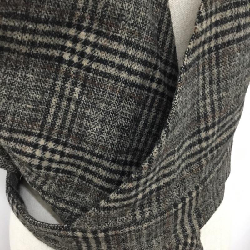 ハレ HARE トップス トップス HAL06086AK ビスチェ ベスト FREE チェック ベージュ / ベージュ / X 黒 / ブラック / X 茶 / ブラウン / レディース USED 古着 中古 10118182