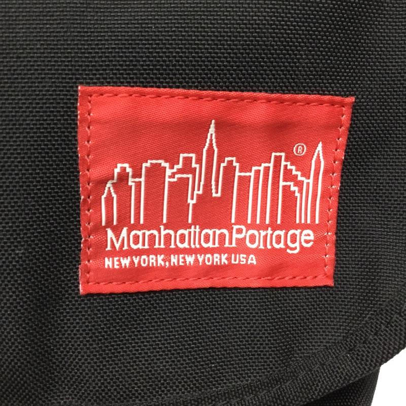 マンハッタンポーテージ Manhattan Portage ショルダーバッグ ショルダーバッグ メッセンジャーバッグ ロゴ、文字 黒 / ブラック / メンズ USED 古着 中古 10116642