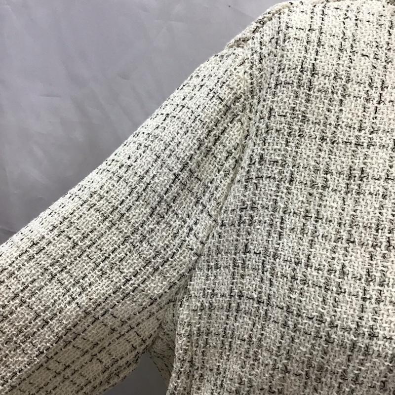 ザラ ZARA ジャケット、上着 ジャケット、ブレザー 7901/031/711 Tweed Peplum Jacket M マルチカラー / マルチカラー / レディース USED 古着 中古 10112536