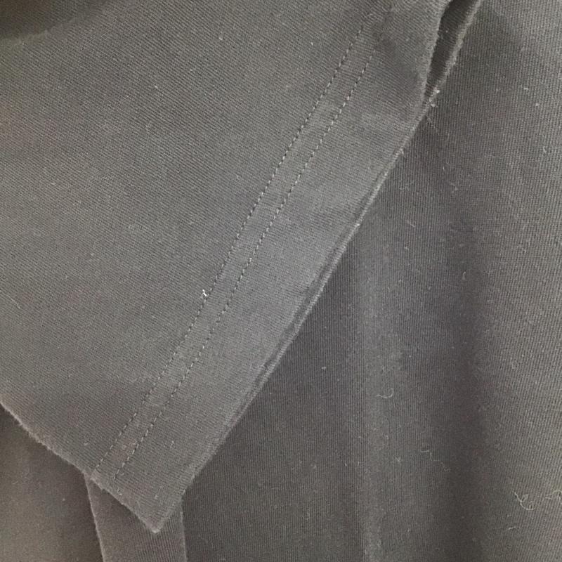 スライ SLY カットソー 半袖 030ESA80-5590 NECK W OPEN OVERSIZE TSH FREE 無地 黒 / ブラック /  レディース USED 古着 中古 10109699