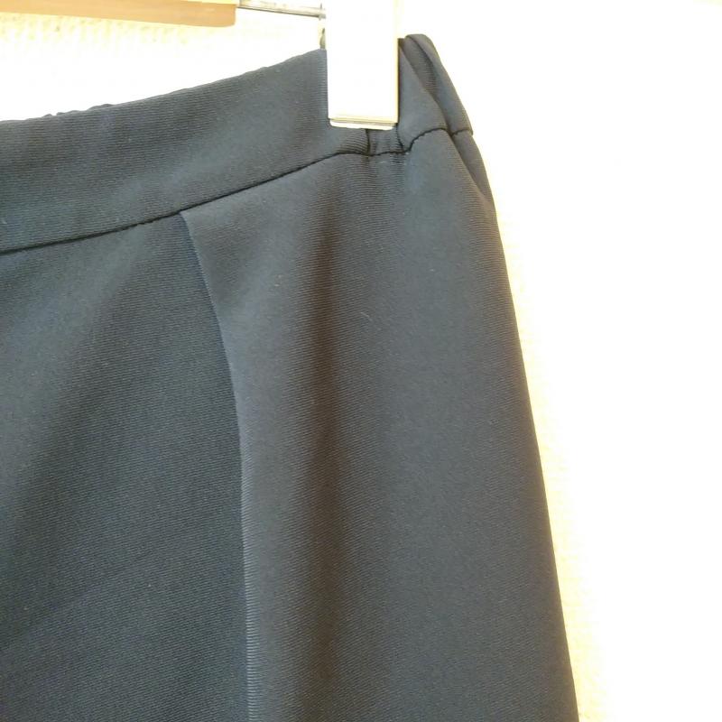 ミグジュアリー Mixury ボトムス ボトムス ガウチョパンツ 38 無地 紺 / ネイビー / レディース USED 古着 中古 10013917