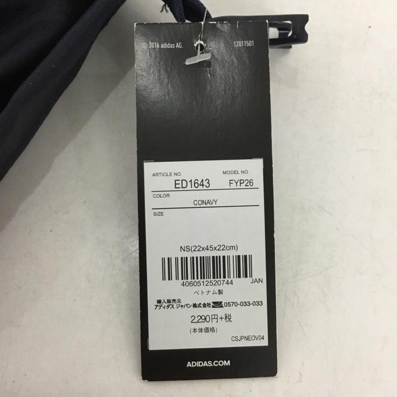 アディダス adidas バッグ バッグ ED1643 TANGO マルチサック シューズケース サッカー フットサル タグ付き ロゴ、文字 紺 / ネイビー / メンズ USED 古着 中古 10132770