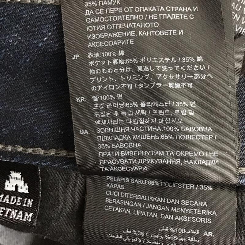 ジースターロゥ G-STAR RAW パンツ デニム、ジーンズ デニムパンツ スリムパンツ ジーンズ 29インチ 無地 インディゴ / インディゴ /  メンズ USED 古着 中古 10123986