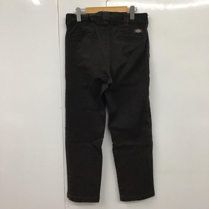 ロンハーマン Ron Herman パンツ ワークパンツ、ペインターパンツ 211m40rh01 DICKIESコラボ ワークパンツ ワイドパンツ 32インチ 無地 黒 / ブラック / メンズ USED 古着 中古 10130673