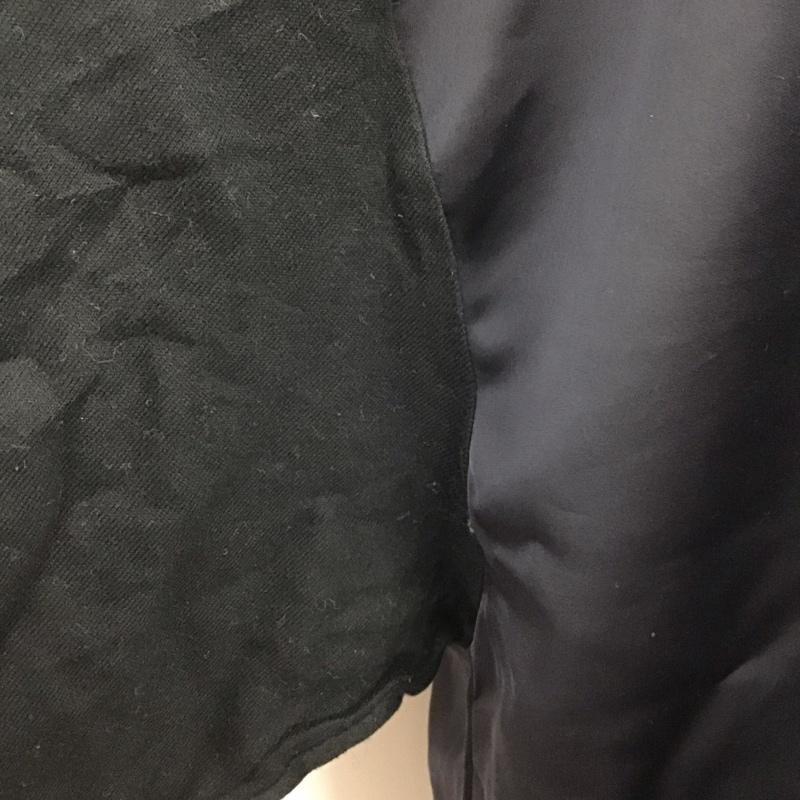 ハレ HARE カットソー 半袖 半袖カットソー クルーネックカットソー フリルカットソー 切り替えカットソー M 無地 黒 / ブラック / X 紺 / ネイビー / メンズ USED 古着 中古 10106733