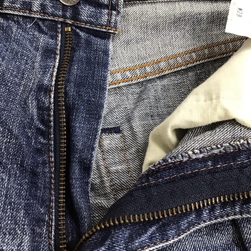 リーバイストラウスアンドコー Levi Strauss & co. パンツ デニム、ジーンズ デニムパンツ ストレートパンツ ワイドパンツ カジュアルパンツ 29インチ 無地 インディゴ / インディゴ /  メンズ USED 古着 中古 10124210