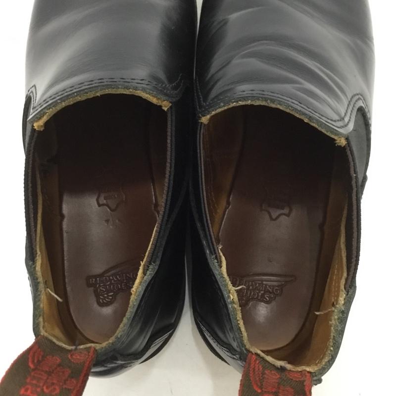 レッドウィング RED WING ブーツ ブーティ 8142 ROMEO ポストマン ロメオ US8.5E 箱有 US:8.5 無地 黒 / ブラック / メンズ USED 古着 中古 10133913