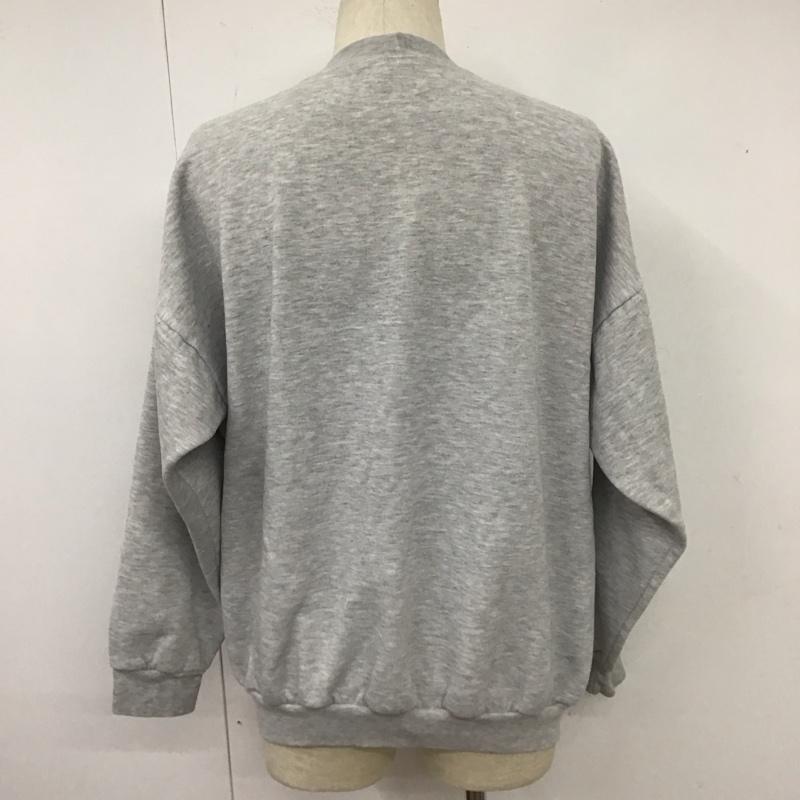 古着 USED トレーナー 長袖 長袖トレーナー スウェット 長袖カットソー 古着 XL ロゴ、文字 灰 / グレー / メンズ USED 古着 中古 10107761