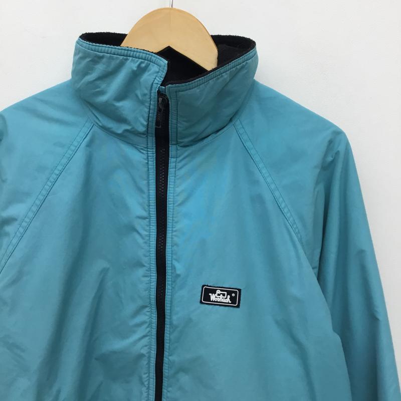 ウールリッチ WOOLRICH ジャケット、上着 ジャンパー、ブルゾン ロゴ、文字 青 / ブルー / レディース USED 古着 中古 10137695