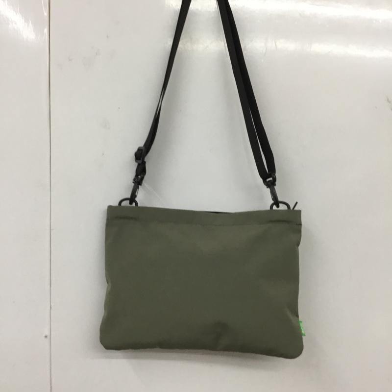 ザノースフェイス THE NORTH FACE ショルダーバッグ ショルダーバッグ NN2PN04M SLIM CROSS BAG サコッシュ ロゴ、文字 黒 / ブラック / X カーキ / カーキ / メンズ USED 古着 中古 10136394