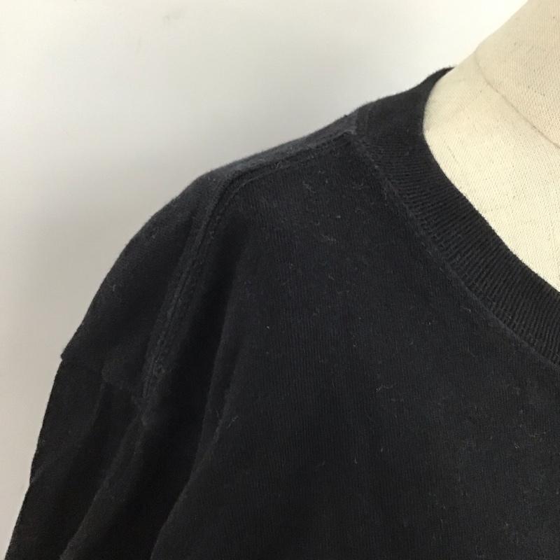 ミルクフェド MILKFED. カットソー 長袖 長袖カットソー プリントカットソー クルーネック プリント 黒 / ブラック / レディース USED 古着 中古 10125121