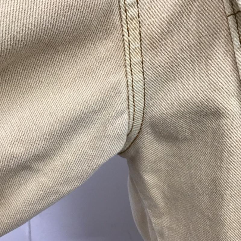 ザラ ZARA ジャケット、上着 ジャケット、ブレザー 1224 043 623 クロップド丈 XS 無地 アイボリー / アイボリー / レディース USED 古着 中古 10117389