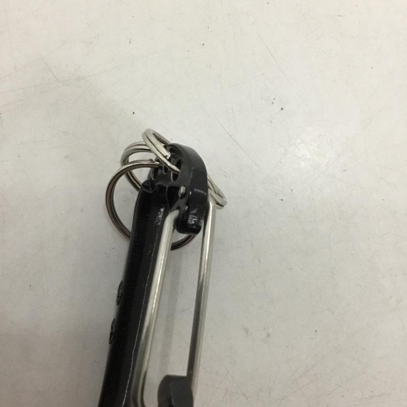 ユニフォームエクスペリメント uniform experiment ファッション小物 ファッション小物 カラビナ ロゴ、文字 黒 / ブラック / メンズ USED 古着 中古 10145478