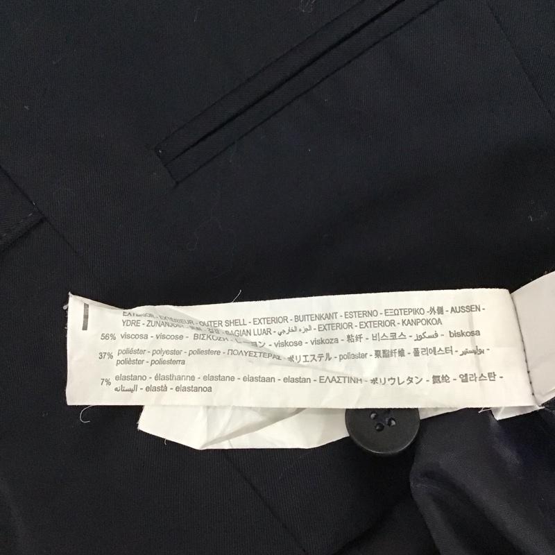 ザラ ZARA ベスト ベスト ジレ M 無地 黒 / ブラック / メンズ USED 古着 中古 10120197