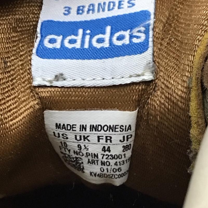 アディダス adidas スニーカー スニーカー 413199 ハイカット 28cm 28.0cm ロゴ、文字 茶 / ブラウン / メンズ USED 古着 中古 10116439