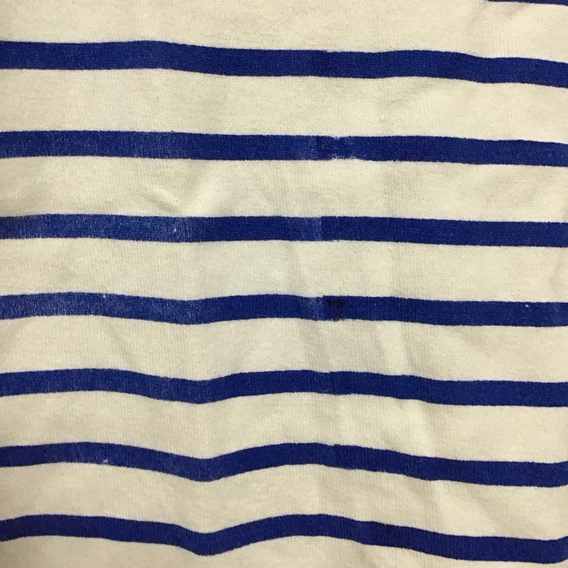 ケイスケカンダ keisuke kanda カットソー 長袖 ボーダー柄 白 / ホワイト / レディース USED 古着 中古 10129242