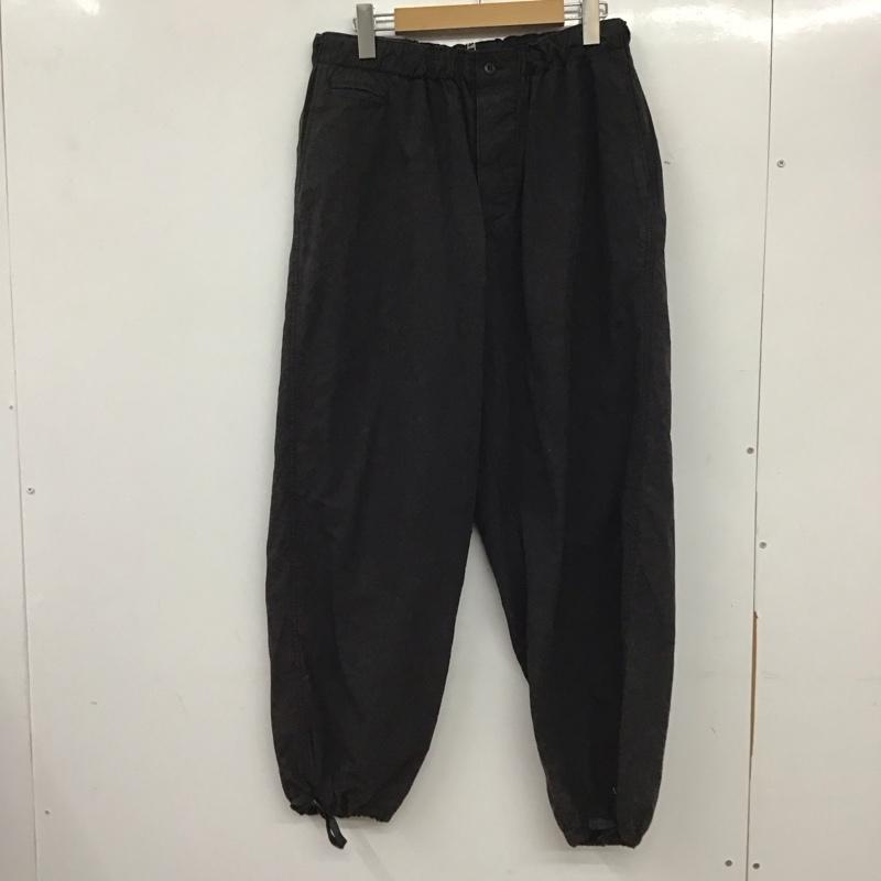 ニコアンド niko and... ボトムス ボトムス T214DL01AD ワイドバルーンパンツ L 無地 黒 / ブラック / レディース USED 古着 中古 10137245
