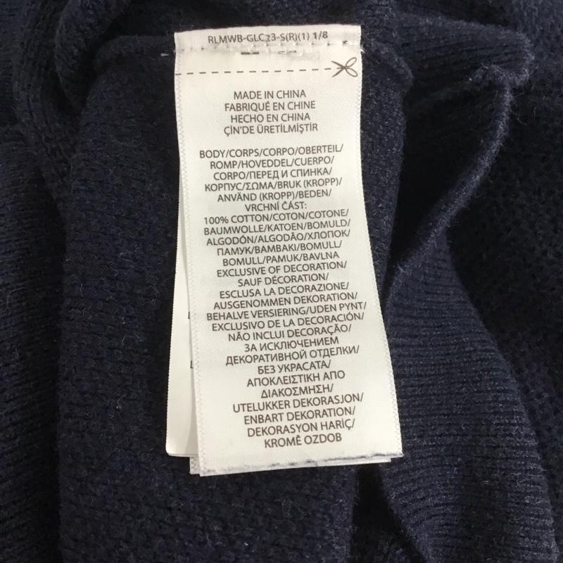 ポロラルフローレン POLO RALPH LAUREN ニット、セーター 長袖 長袖ニットカットソー クルーネック セーター M ボーダー柄 マルチカラー / マルチカラー / メンズ USED 古着 中古 10138916